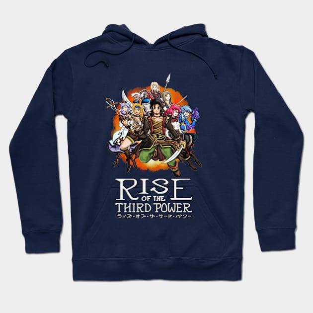 Rise of the Third Power Heroes Hoodie by WarioPunk